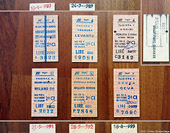 Biglietti ferroviari - Edmonson anni '80-90.
