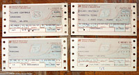 Biglietti ferroviari - Biglietti a computer 1985-89.