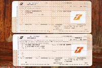 Biglietti ferroviari - Biglietti unificati 1996.