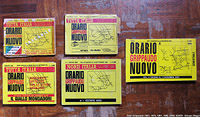 L'orario ferroviario Grippaudo - Orari 1961, 1974, 1981, 1995, 2009.