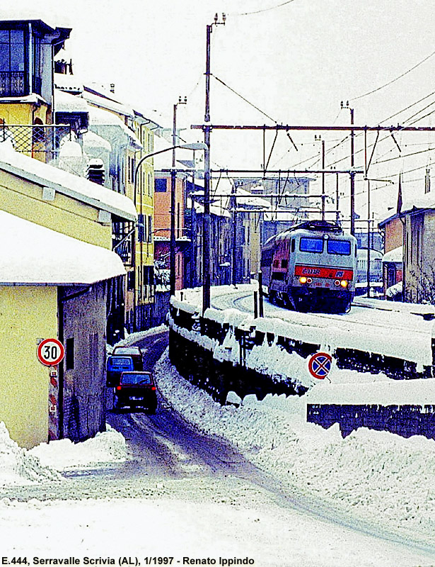 Elaborando la ferrovia degli anni '80 - Serravalle Scrivia.