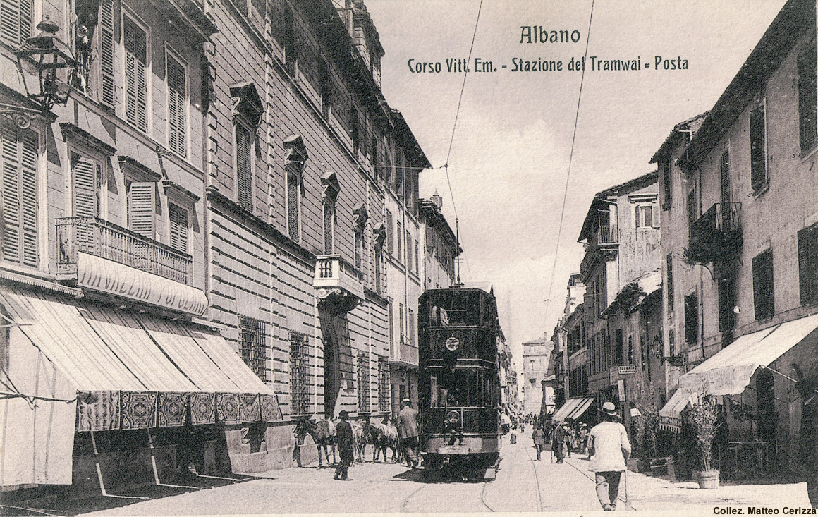 Da Velletri a Roma - Albano C.so Vittorio Emanuele.