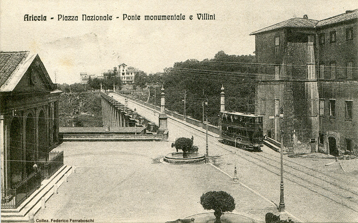 Da Velletri a Roma - Ariccia Piazza Nazionale.