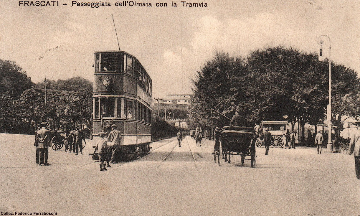 Da Velletri a Roma - Frascati Olmata.