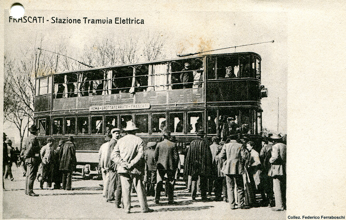 Da Velletri a Roma - Frascati Stazione Tranvia.