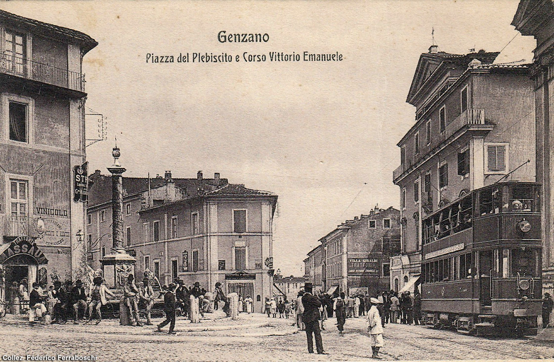 Da Velletri a Roma - Genzano Piazza del Plebiscito.