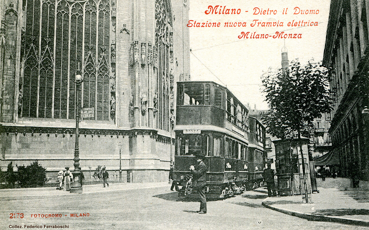 La Milano-Monza - Milano dietro il Duomo