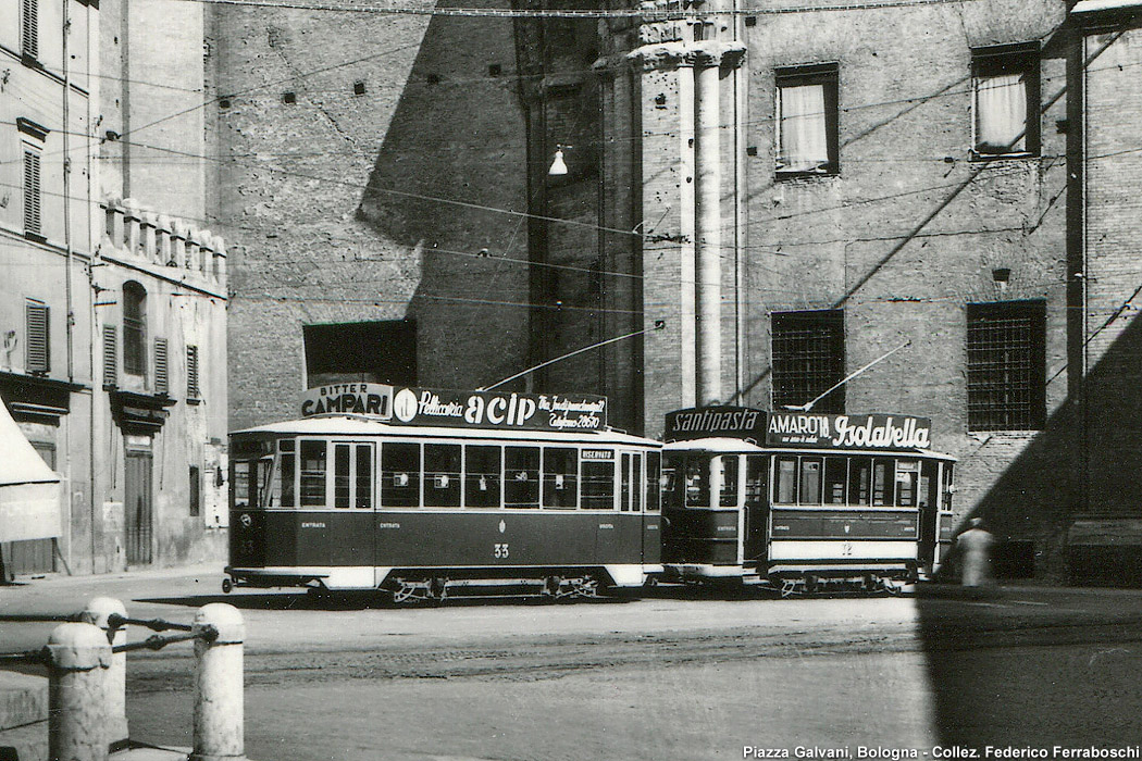 Città e tram - Le reti minori - Bologna (part.).