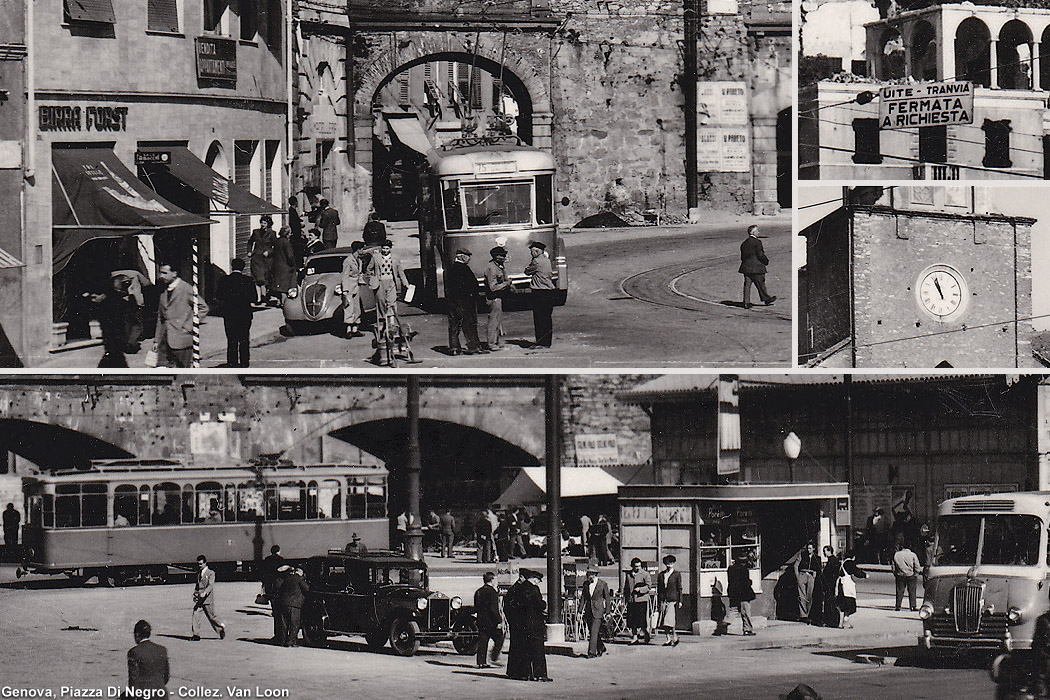 Genova - Piazza Di Negro (part.).