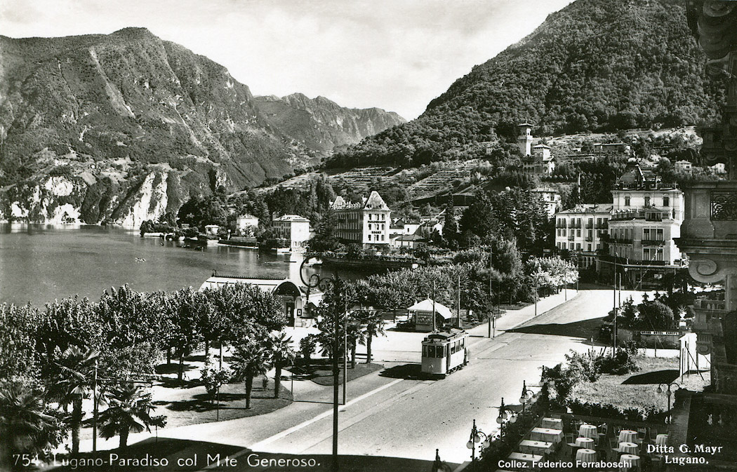 La ferrovia del Monte Generoso - Tram di Lugano.