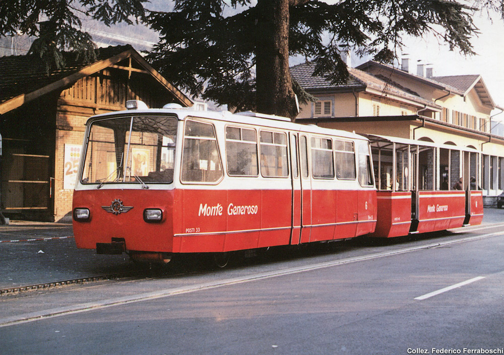 La ferrovia del Monte Generoso - Automotrice.