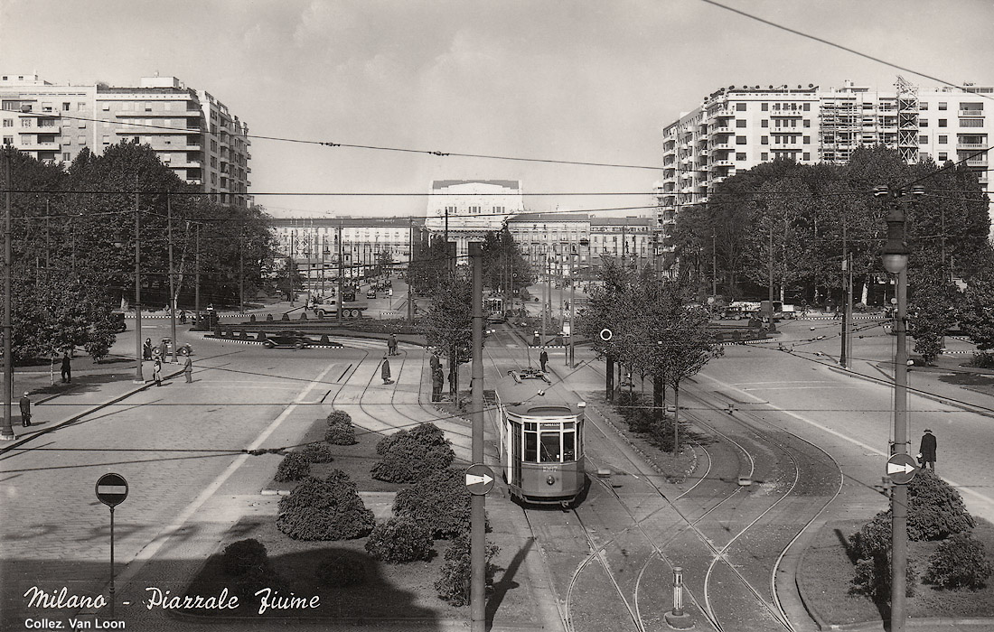 Grand Tour 1950! - Milano, Piazzale Fiume.