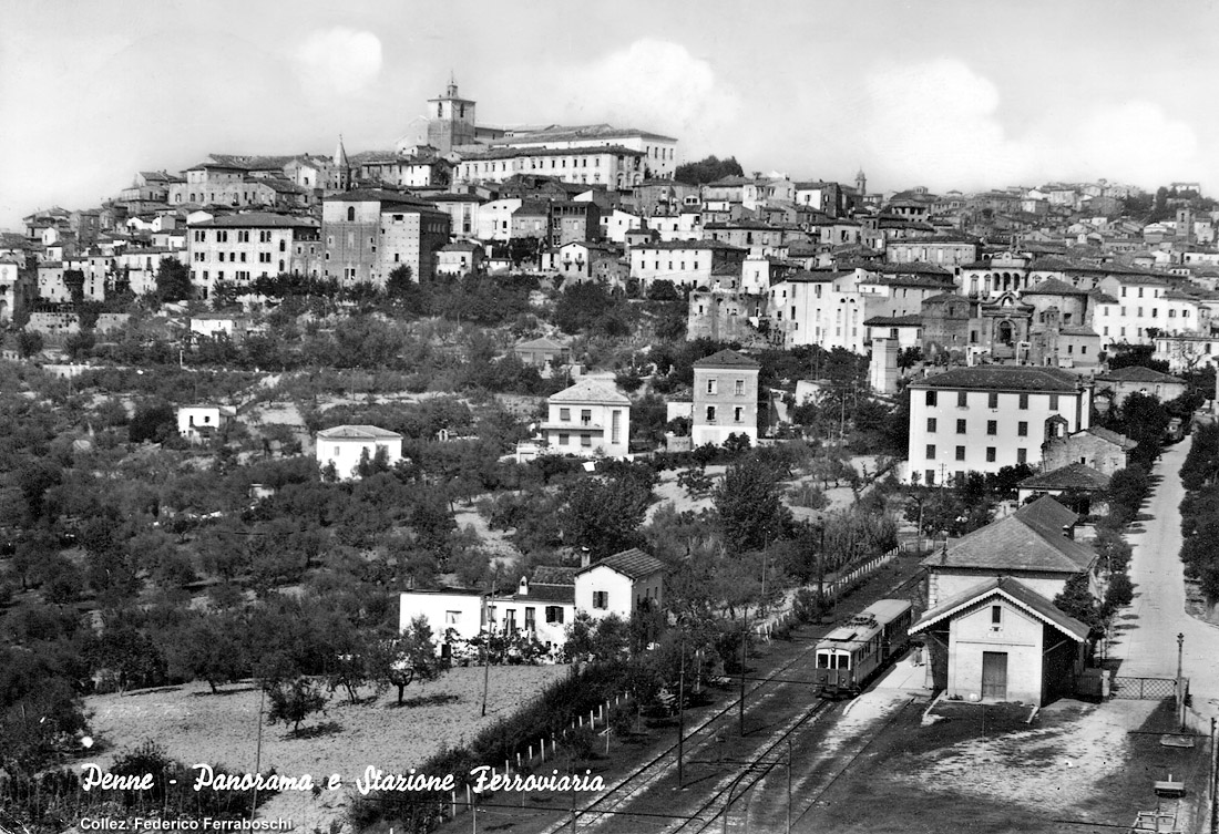 Elettromotrici in cartolina - Penne.