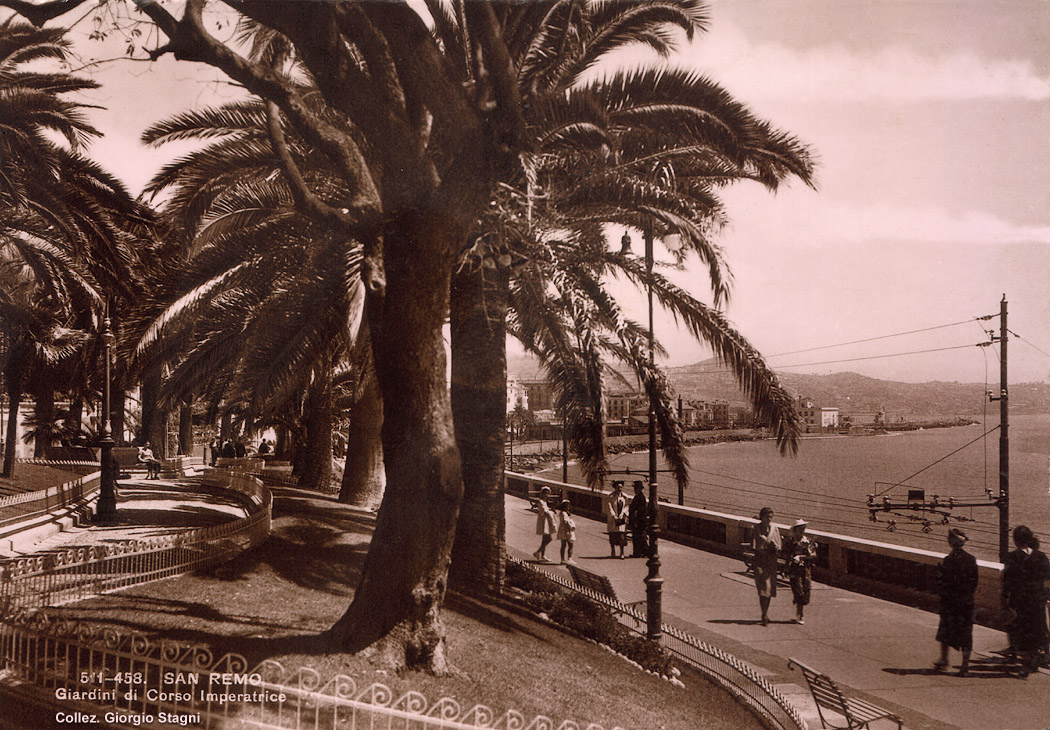 Un paesaggio da cartolina - San Remo.