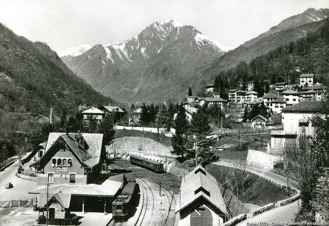 Locomotive in cartolina - Ceres (TO).