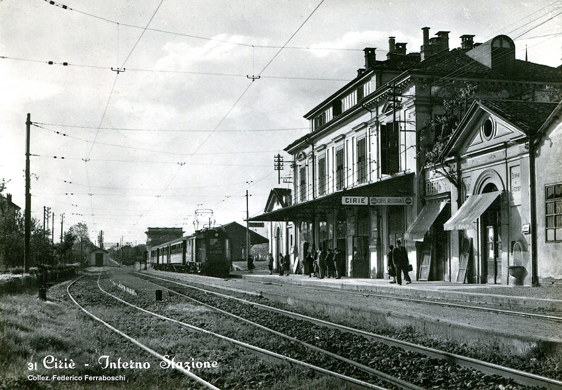 Locomotive in cartolina - Ciriè (TO).