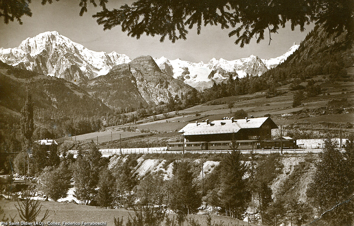 Locomotive in cartolina - Pr S.Didier (AO).