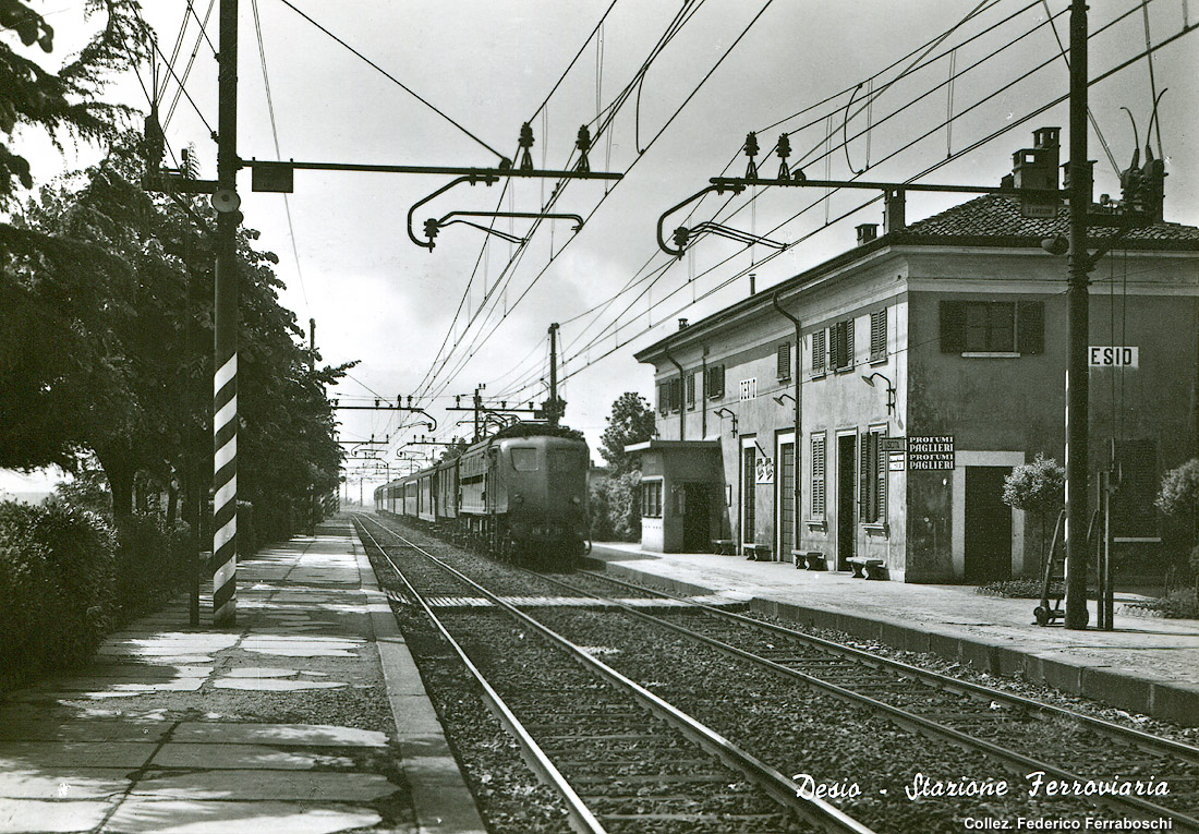 Locomotive in cartolina - Desio (MI).