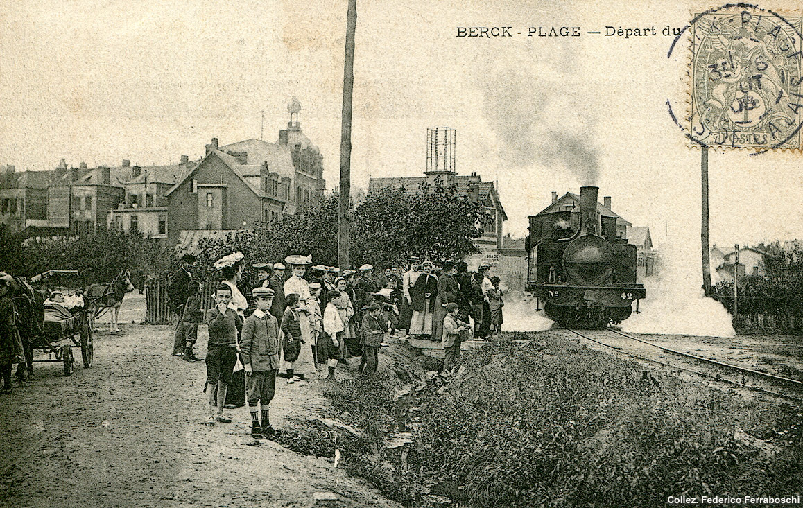 Scene di vita quotidiana - Berck Plage.