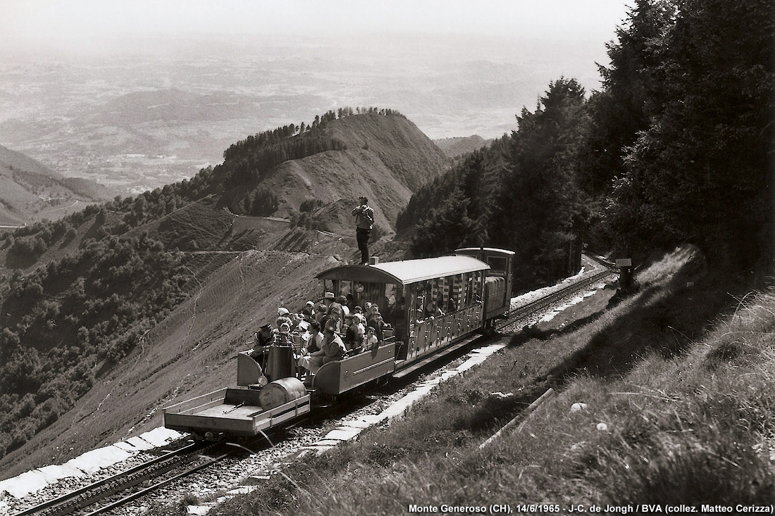 Le cartoline di J-C. de Jongh (1963-69) - Monte Generoso.