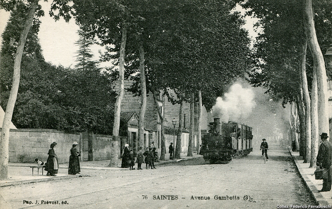 Tranvie francesi d'inizio Novecento - Compagnie des Chemins de fer économiques des Charentes.