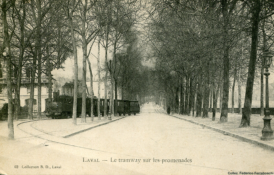 Tranvie francesi d'inizio Novecento - Laval.