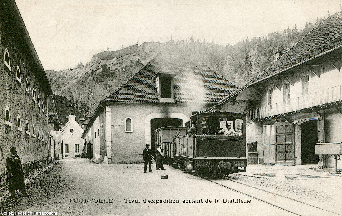 Tranvie francesi d'inizio Novecento - Fourvoirie.