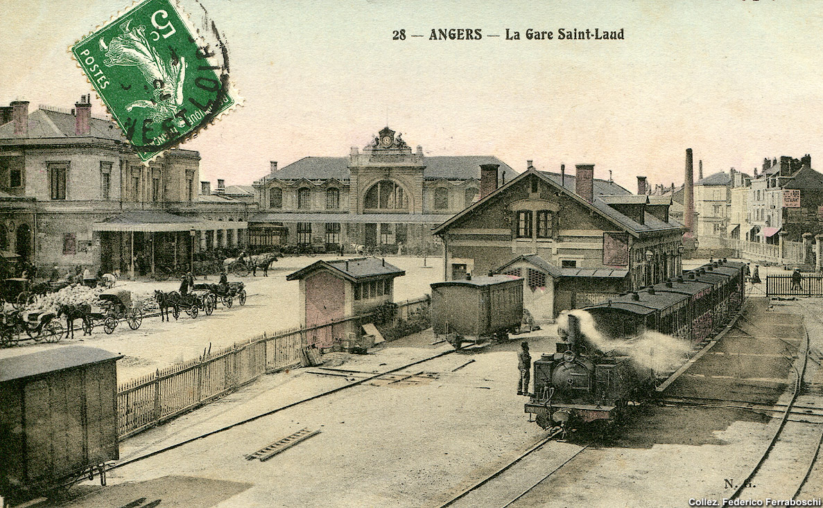 Tranvie francesi d'inizio Novecento - Saint-Laud di Angers.