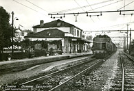 Locomotive in cartolina - Cassine (AL).