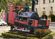 La ferrovia del Monte Generoso - Locomotiva a vapore.