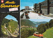 La ferrovia del Monte Generoso - Volantino pubblicitario.