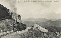 Cremagliere in cartolina - Puy de Dome