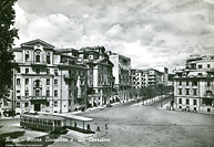 Cartoline di tram romani - Via Bainsizza.