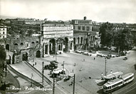 Cartoline di tram romani - Porta Maggiore.