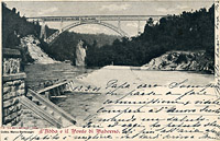 Il ponte di Paderno d'Adda e altri ponti in ferro - L'Adda e il ponte di Paderno.