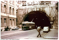 I tram di Genova - Le Littorine - P.za Palermo.