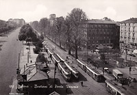 Tram a Milano - Porta Venezia.