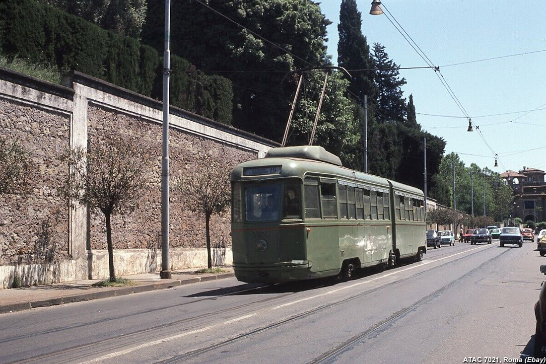 Flash-back: i colori delle Stanga - ATAC 7021.