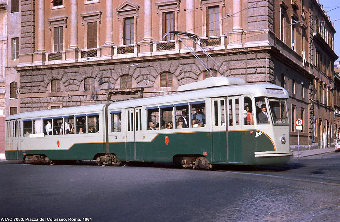 Flash-back: i colori delle Stanga - ATAC 7083.