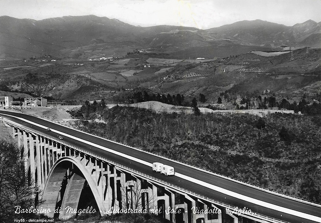 Le autostrade classiche - A1 Barberino di Mugello.