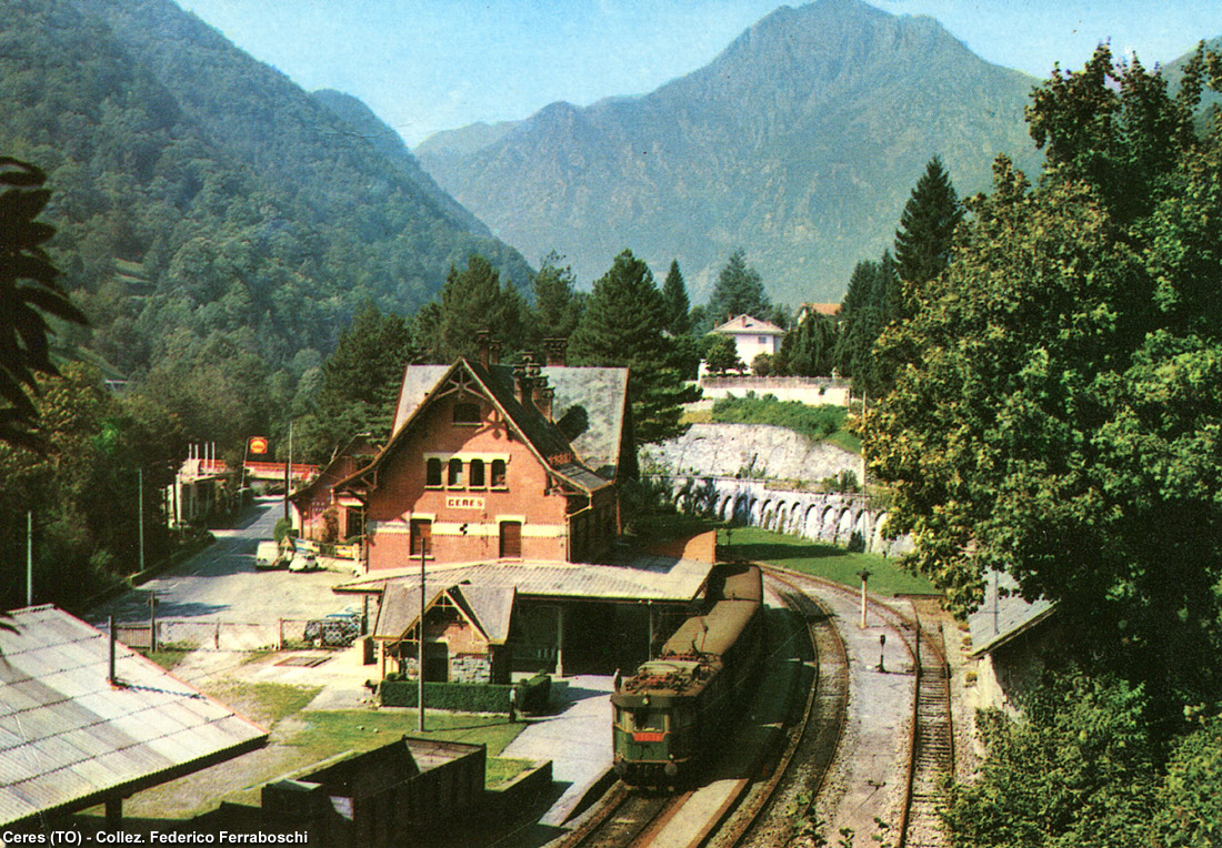 Locomotive in cartolina - Ceres (TO).