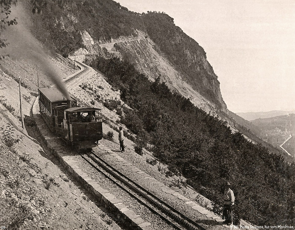 L'evoluzione della Vetta dalle cartoline d'epoca - Rampa.