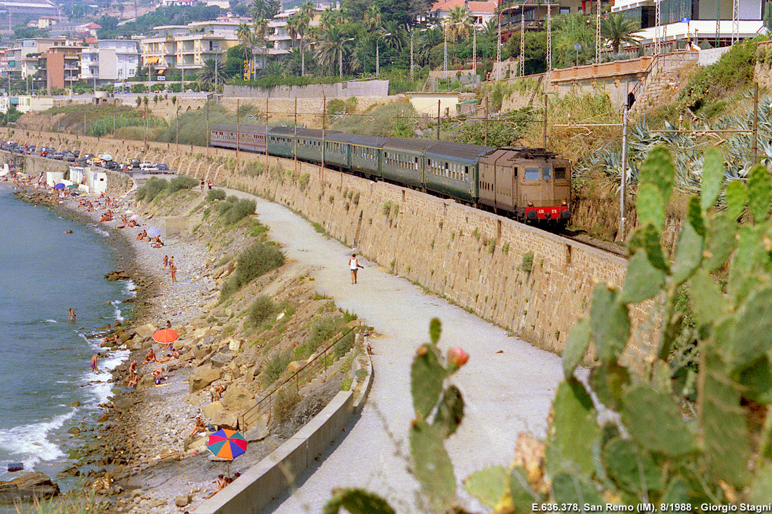 Classic Riviera: gli anni '80 e la ferrovia tradizionale - San Remo.