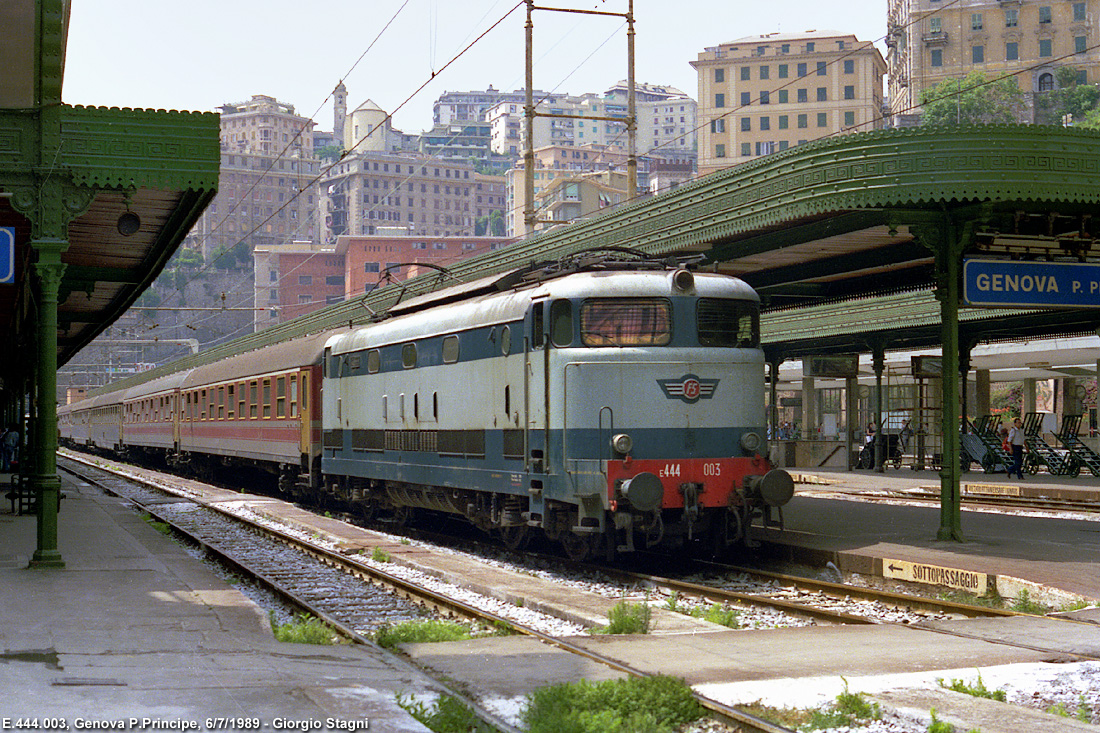 Classic Riviera: gli anni '80 e la ferrovia tradizionale - Genova Principe.