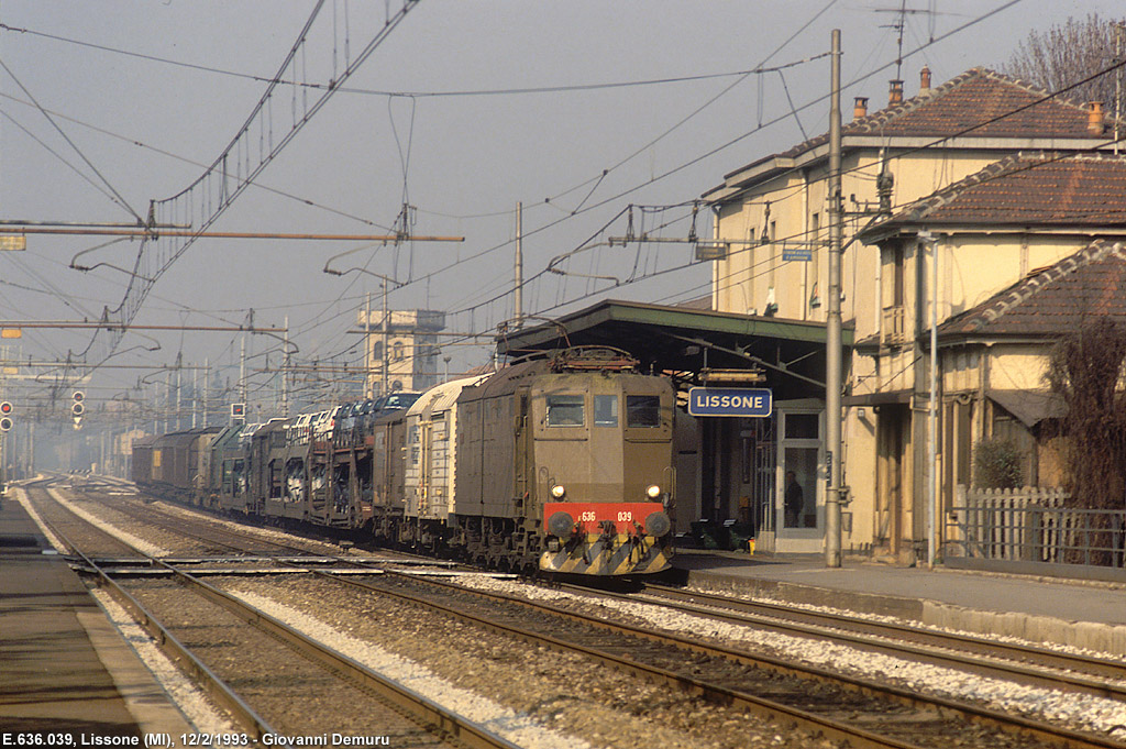Trazione elettrica intorno a Milano - Lissone.