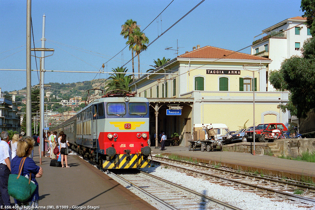 Classic Riviera: gli anni '80 e la ferrovia tradizionale - Taggia-Arma.