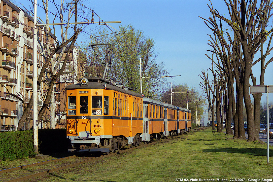 Tram vintage - V.le Rubicone.