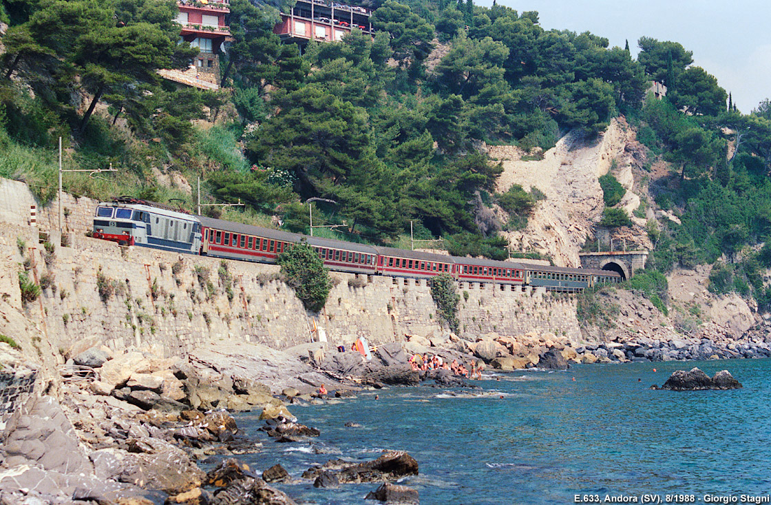 Classic Riviera: gli anni '80 e la ferrovia tradizionale - Andora.