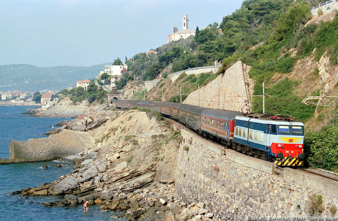 Classic Riviera: gli anni '80 e la ferrovia tradizionale - Cervo.