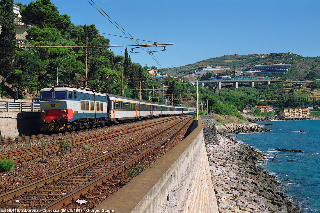 La Riviera verso il terzo millennio, intorno alla galleria infinita - S.Lorenzo-Cipressa.